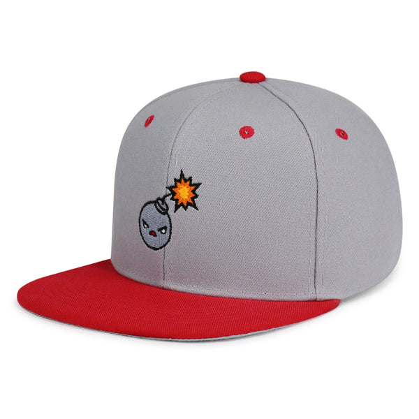 Bomb Snapback Hat Embroidered Hip-Hop Baseball Cap War Combat