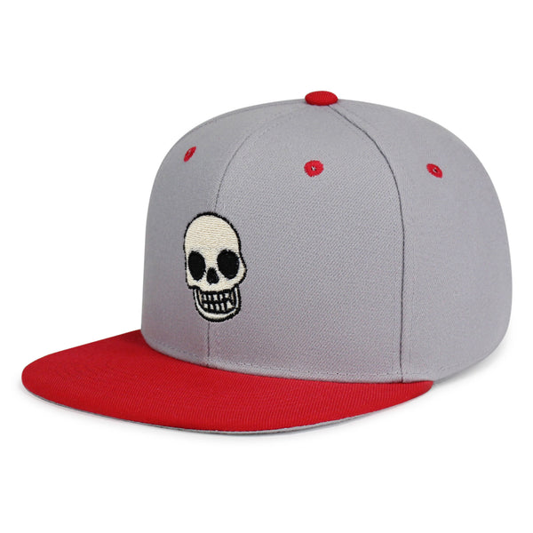 Skull Snapback Hat Embroidered Hip-Hop Baseball Cap Girly Halloween