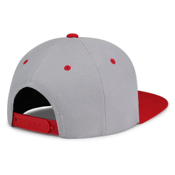 Mushroom with Sunglasses Snapback Hat Embroidered Hip-Hop Baseball Cap Cool Funny