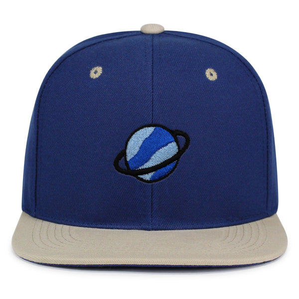 Planet Snapback Hat Embroidered Hip-Hop Baseball Cap Space