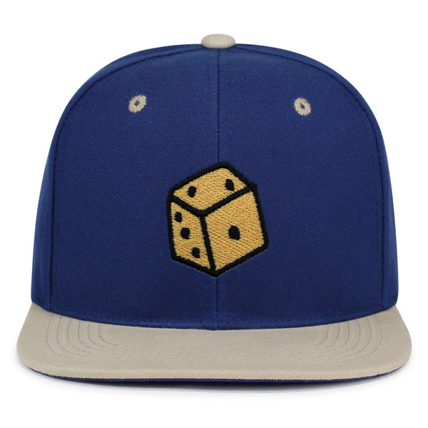 Dice Snapback Hat Embroidered Hip-Hop Baseball Cap Cute Board Game