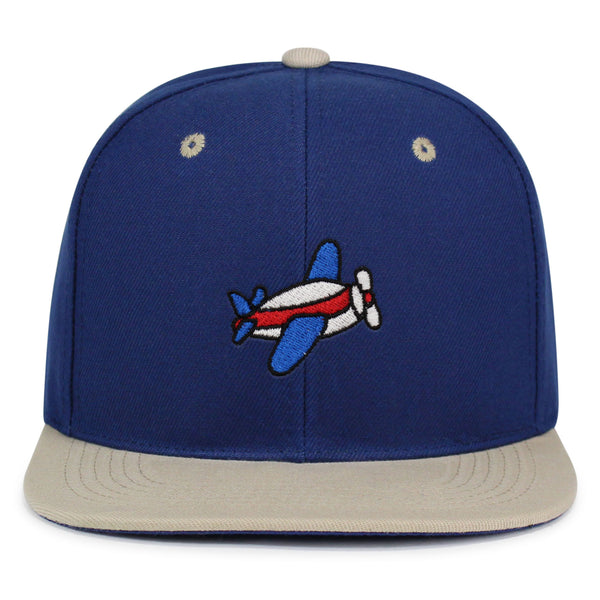 Prop Plane Snapback Hat Embroidered Hip-Hop Baseball Cap Cute