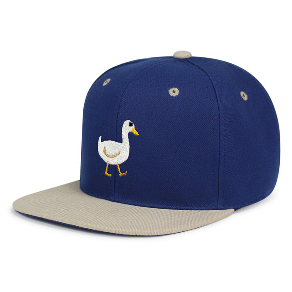 Duck Snapback Hat Embroidered Hip-Hop Baseball Cap Bird Lake