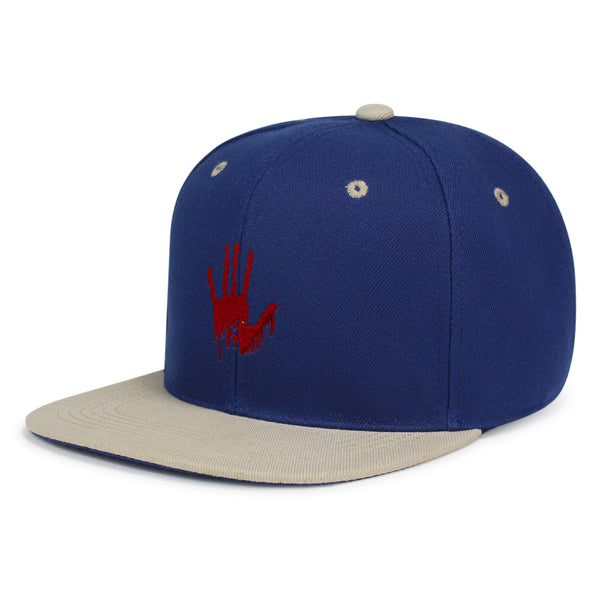 Bloody Hand Snapback Hat Embroidered Hip-Hop Baseball Cap Horror