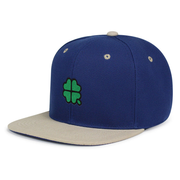 Four Leaf Clover  Snapback Hat Embroidered Hip-Hop Baseball Cap Clove Lucky