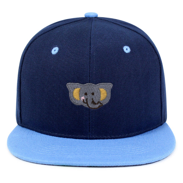 Elephant Snapback Hat Embroidered Hip-Hop Baseball Cap Zoo