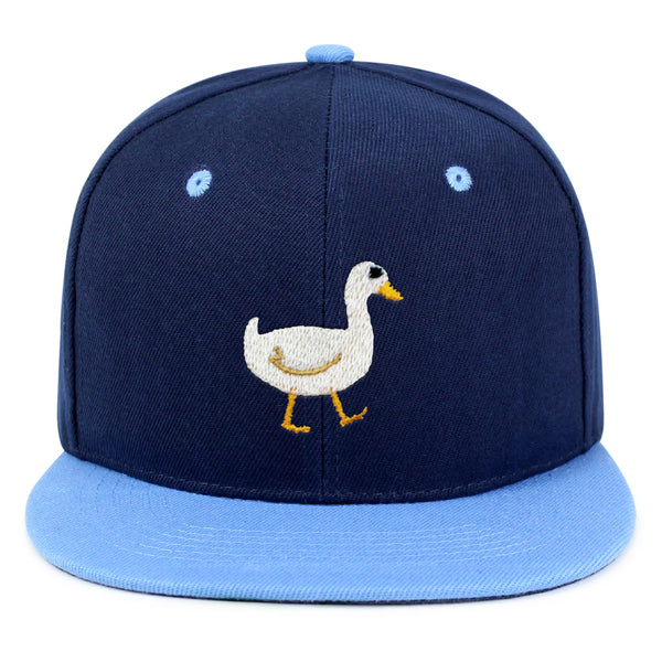 Duck Snapback Hat Embroidered Hip-Hop Baseball Cap Bird Lake