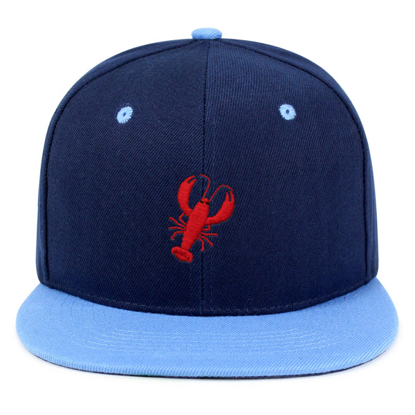 Lobster Snapback Hat Embroidered Hip-Hop Baseball Cap Seafood