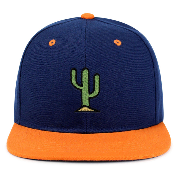 Cactus Snapback Hat Embroidered Hip-Hop Baseball Cap Desert Hot