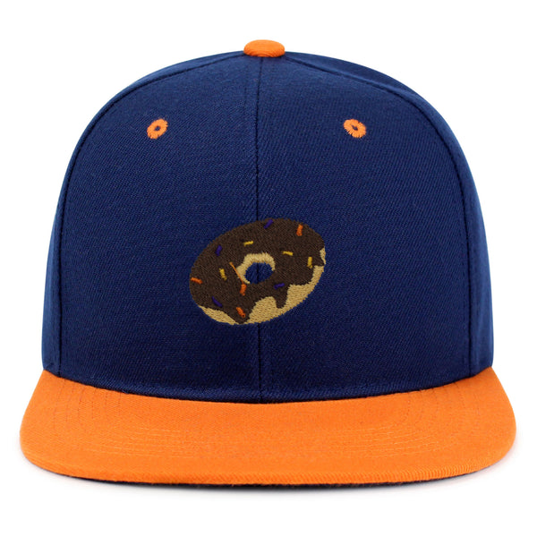 Donut Snapback Hat Embroidered Hip-Hop Baseball Cap Doughnut Simpson