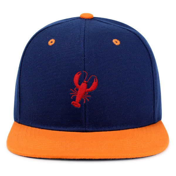 Lobster Snapback Hat Embroidered Hip-Hop Baseball Cap Seafood