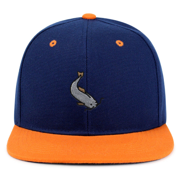 Catfish  Snapback Hat Embroidered Hip-Hop Baseball Cap Seafood