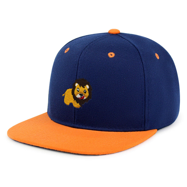 Lion Snapback Hat Embroidered Hip-Hop Baseball Cap Zoo King