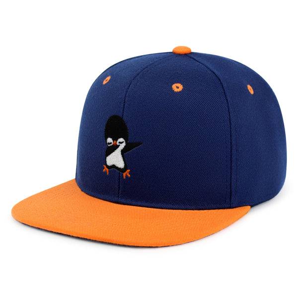 Dabbing Penguin Snapback Hat Embroidered Hip-Hop Baseball Cap Southpole Cute