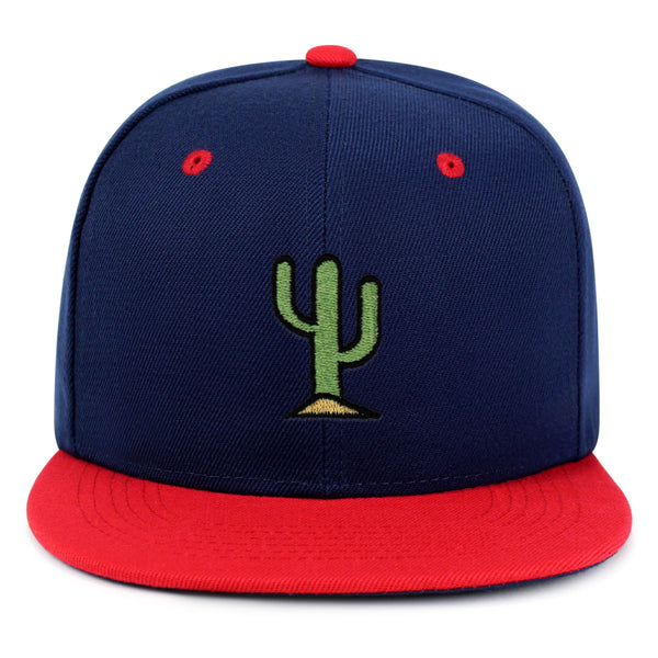 Cactus Snapback Hat Embroidered Hip-Hop Baseball Cap Desert Hot