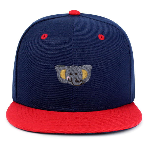 Elephant Snapback Hat Embroidered Hip-Hop Baseball Cap Zoo