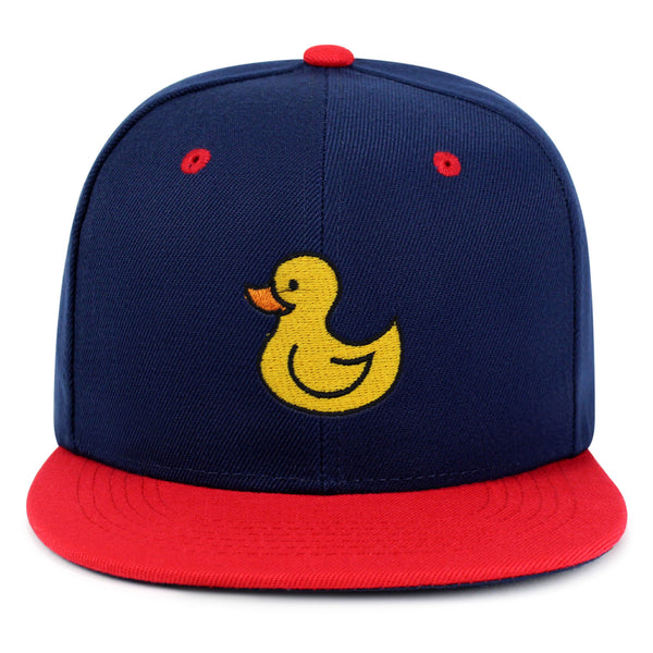 Duck Snapback Hat Embroidered Hip-Hop Baseball Cap Rubberduck Toy