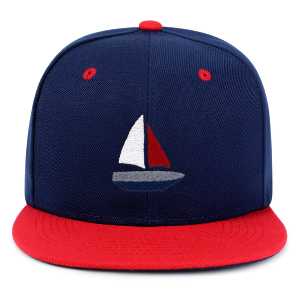 Cute Boat Snapback Hat Embroidered Hip-Hop Baseball Cap Sailor Ocean