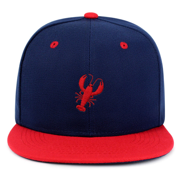 Lobster Snapback Hat Embroidered Hip-Hop Baseball Cap Seafood