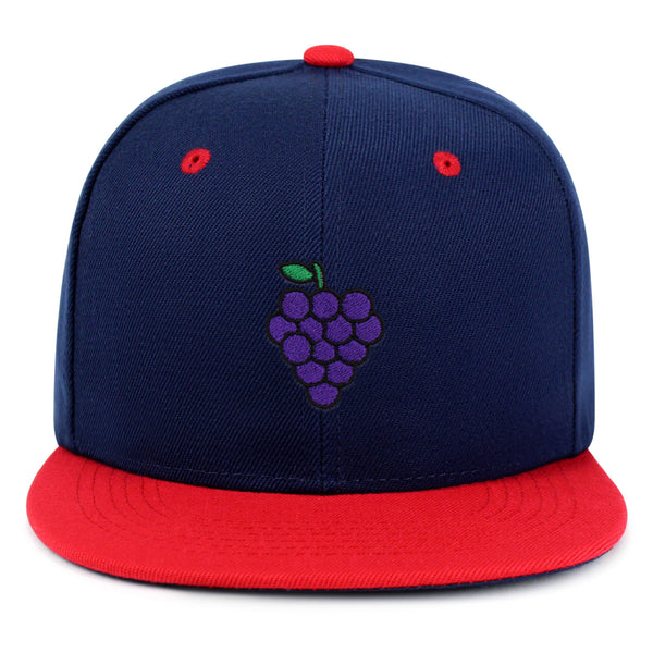 Grapes  Snapback Hat Embroidered Hip-Hop Baseball Cap Fruit