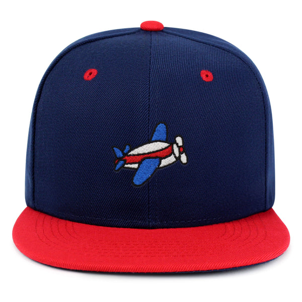 Prop Plane Snapback Hat Embroidered Hip-Hop Baseball Cap Cute