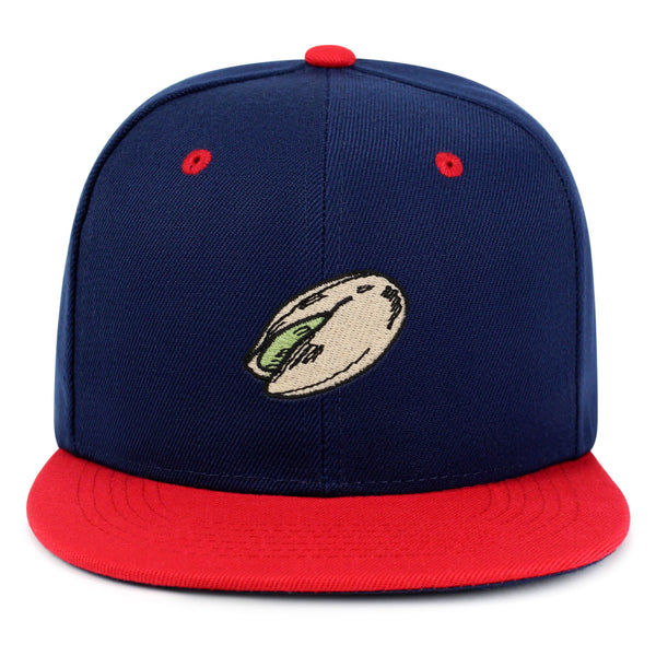 Pistachio Snapback Hat Embroidered Hip-Hop Baseball Cap Nut Funny