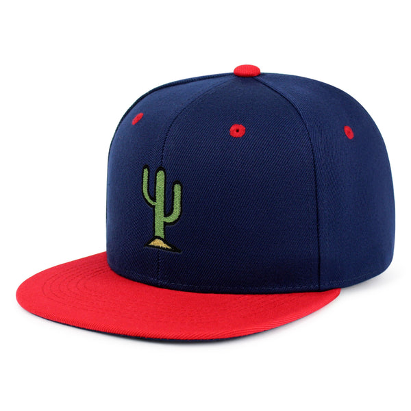 Cactus Snapback Hat Embroidered Hip-Hop Baseball Cap Desert Hot