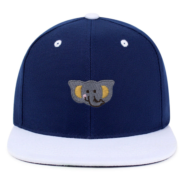 Elephant Snapback Hat Embroidered Hip-Hop Baseball Cap Zoo