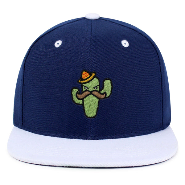 Cactus Snapback Hat Embroidered Hip-Hop Baseball Cap Cowboy Mexican American