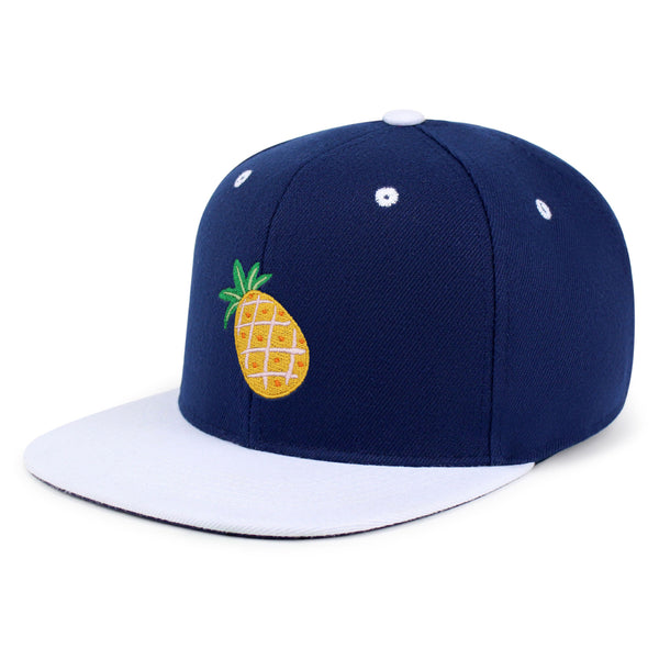 Papaya Fruit Snapback Hat Embroidered Hip-Hop Baseball Cap Pineapple