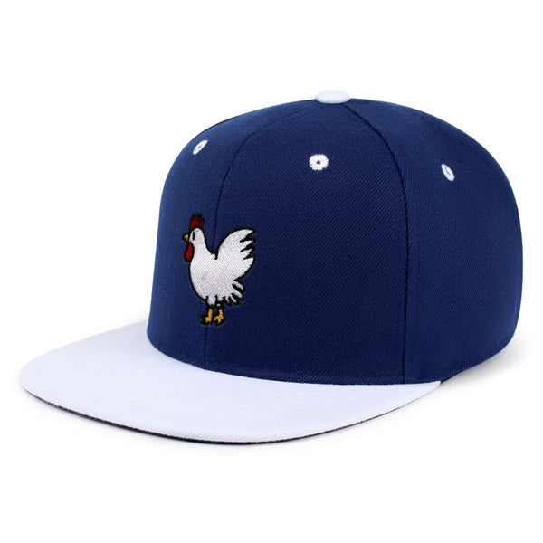 Chicken Snapback Hat Embroidered Hip-Hop Baseball Cap Chick Fried