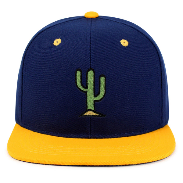 Cactus Snapback Hat Embroidered Hip-Hop Baseball Cap Desert Hot