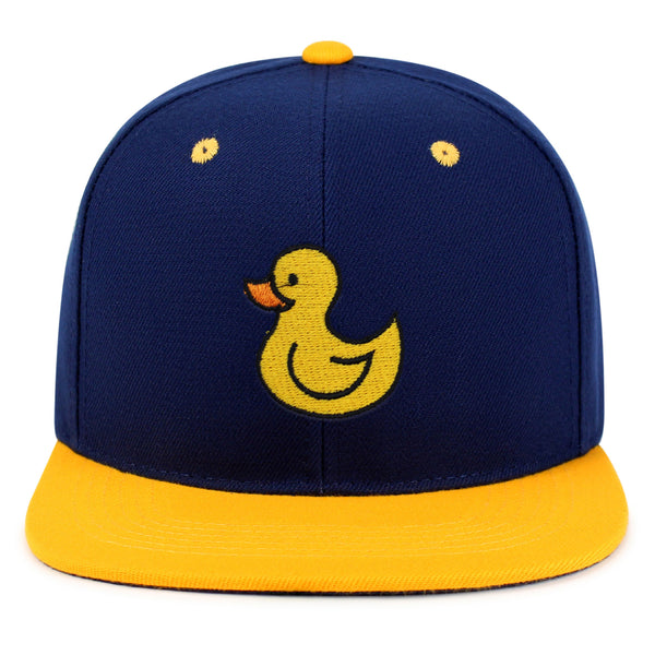 Duck Snapback Hat Embroidered Hip-Hop Baseball Cap Rubberduck Toy