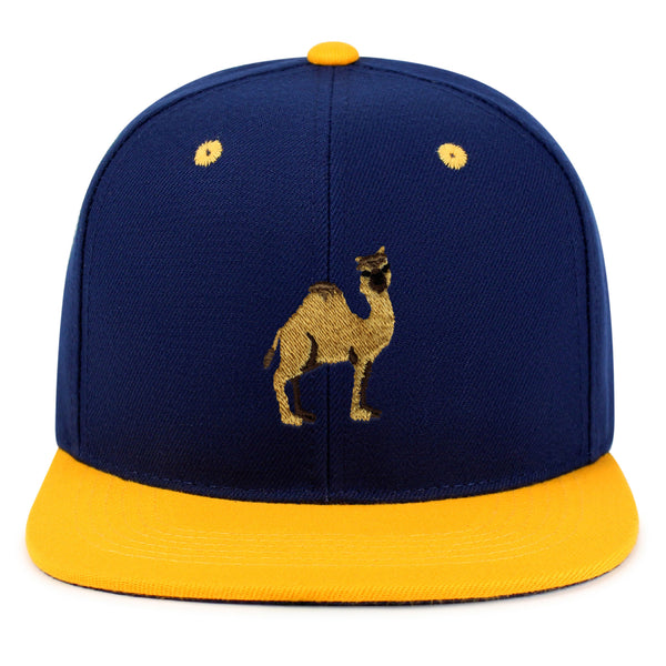 Camel Snapback Hat Embroidered Hip-Hop Baseball Cap Desert Middle East