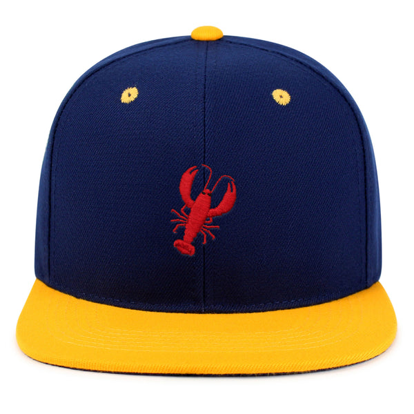 Lobster Snapback Hat Embroidered Hip-Hop Baseball Cap Seafood