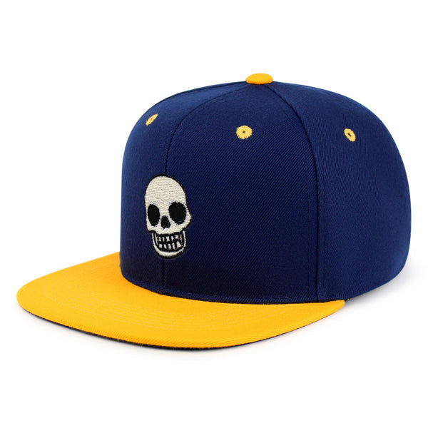 Skull Snapback Hat Embroidered Hip-Hop Baseball Cap Girly Halloween