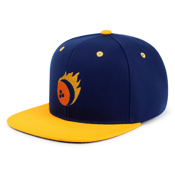 Bowling Snapback Hat Embroidered Hip-Hop Baseball Cap Cosmic Sports