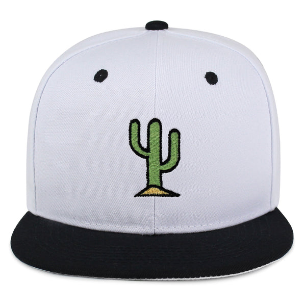 Cactus Snapback Hat Embroidered Hip-Hop Baseball Cap Desert Hot