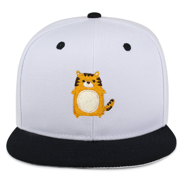 Tiger Snapback Hat Embroidered Hip-Hop Baseball Cap Wild Animal Scary