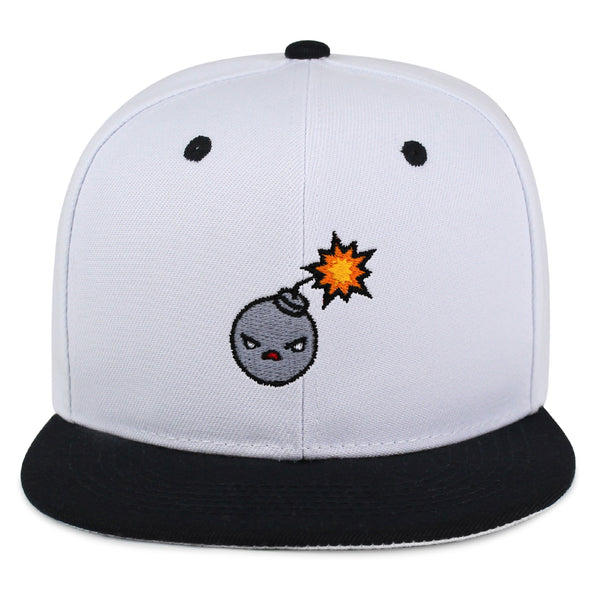 Bomb Snapback Hat Embroidered Hip-Hop Baseball Cap War Combat