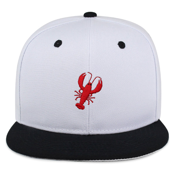 Lobster Snapback Hat Embroidered Hip-Hop Baseball Cap Seafood