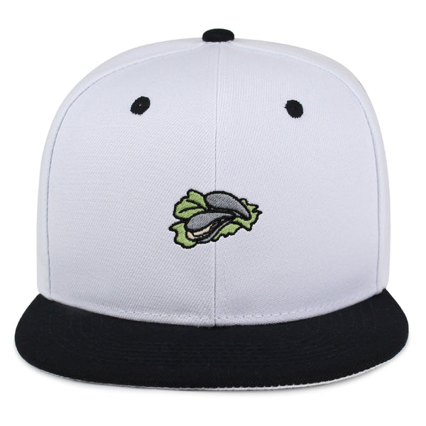 Oyster  Snapback Hat Embroidered Hip-Hop Baseball Cap Seafood