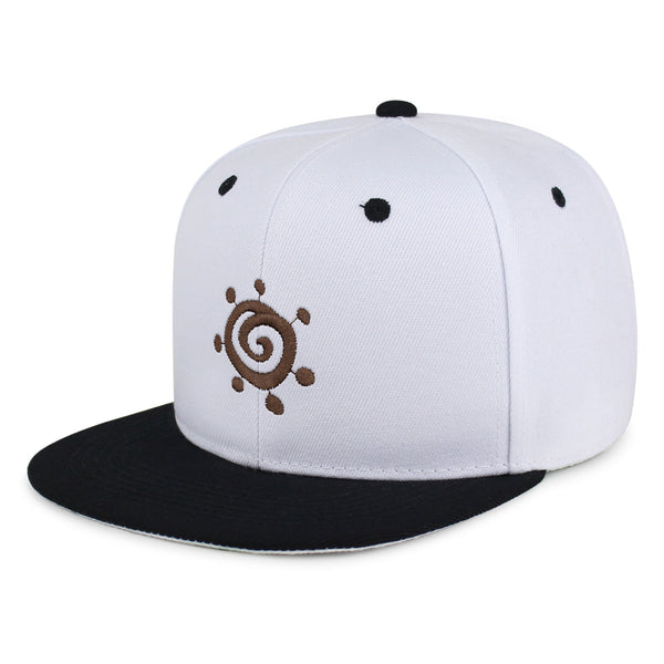 Indian Kokopelli Snapback Hat Embroidered Hip-Hop Baseball Cap Traditional Symbol