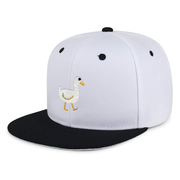 Duck Snapback Hat Embroidered Hip-Hop Baseball Cap Bird Lake