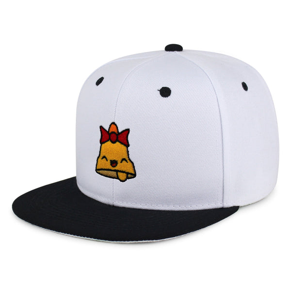 Bell Snapback Hat Embroidered Hip-Hop Baseball Cap Church Yellow