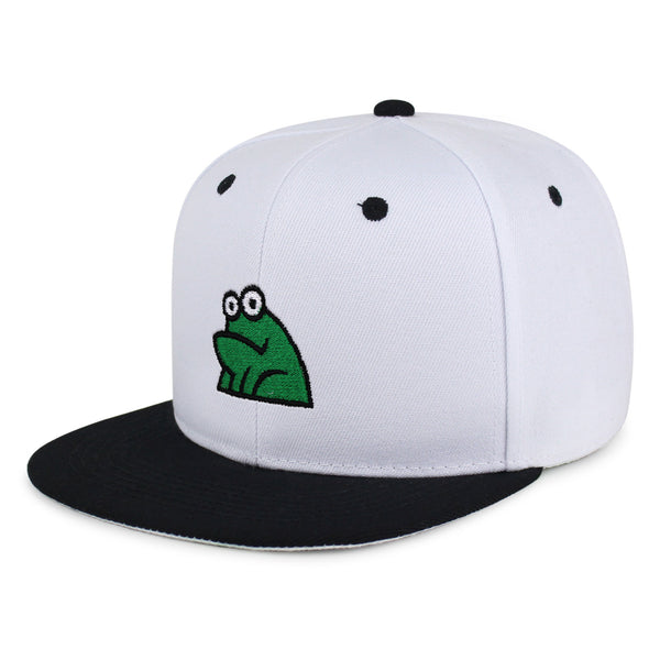 Frog Snapback Hat Embroidered Hip-Hop Baseball Cap Funny