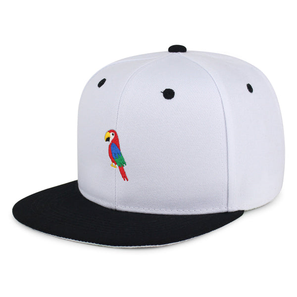 Parrot Snapback Hat Embroidered Hip-Hop Baseball Cap Bird Animal