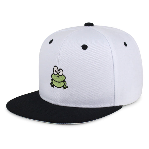 Frog  Snapback Hat Embroidered Hip-Hop Baseball Cap Green