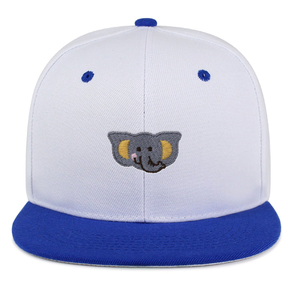 Elephant Snapback Hat Embroidered Hip-Hop Baseball Cap Zoo