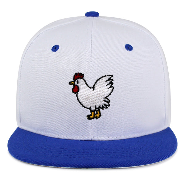 Chicken Snapback Hat Embroidered Hip-Hop Baseball Cap Chick Fried